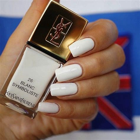 ysl blanc symboliste|YSL beauty nail varnish.